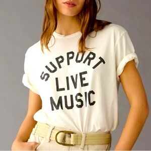 Support Live Music Tee - fast shipping!